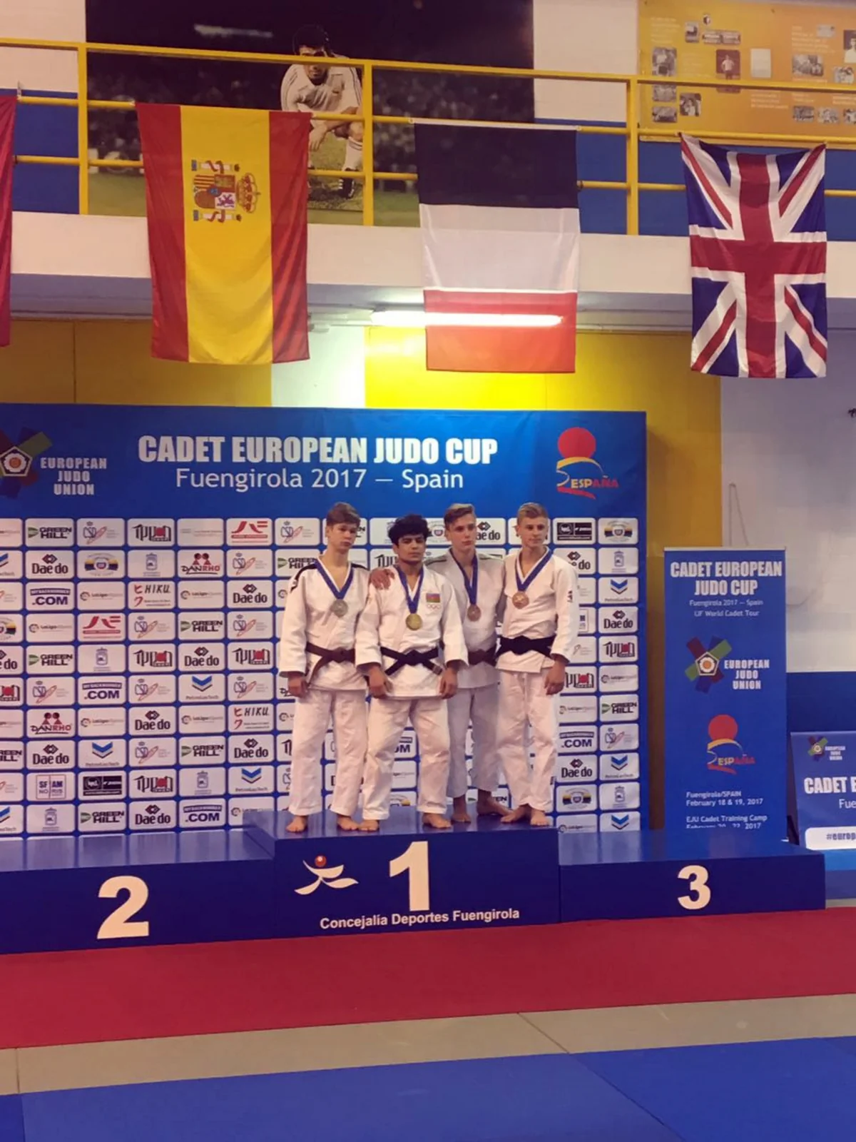 Yeniyetmə cüdoçularımız Avropa kubokunda 5 medal qazanıblar - FOTO