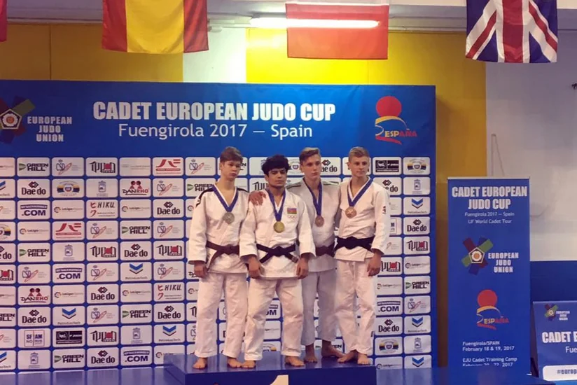Yeniyetmə cüdoçularımız Avropa kubokunda 5 medal qazanıblar - FOTO