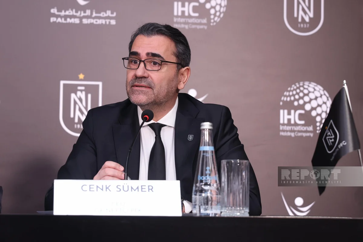 Дженк Сюмер: Уверены, что спонсорское соглашение с Palms Sports принесет успех Нефтчи
