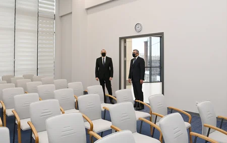 Ilham Aliyev attends opening of Citizen Reception Center of Presidential Administration 