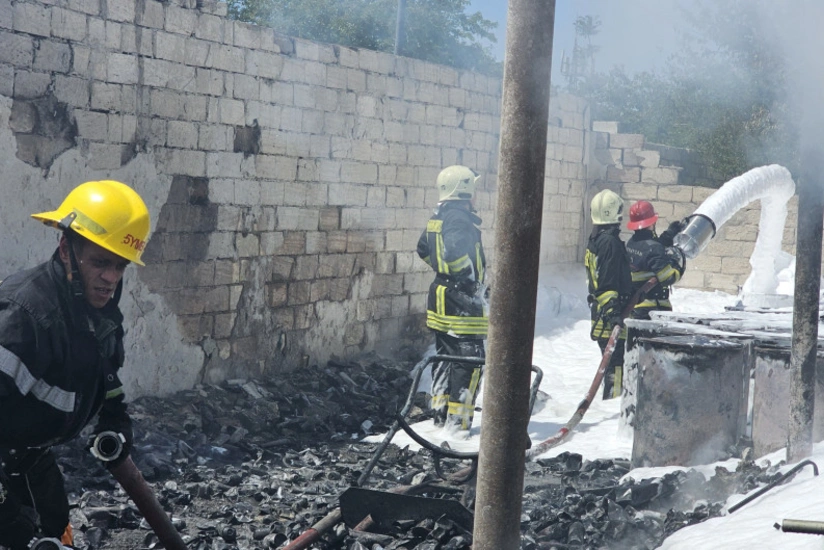 Пожар в Абшеронском районе потушен