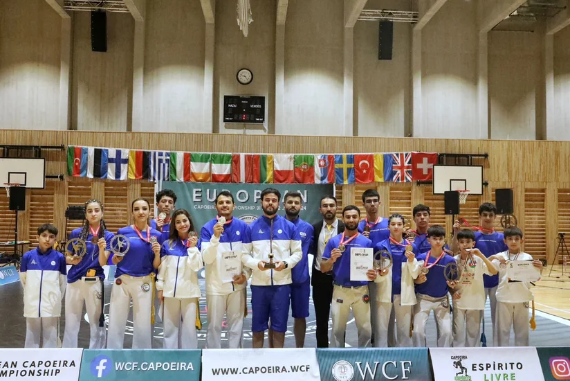 Azərbaycanın kapoeyra komandası Avropa çempionatında 11 medal qazanıb