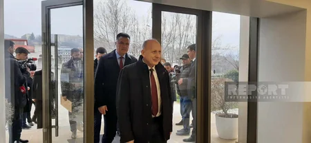 Serbiyanın Novi Pazar şəhər merinin rəhbərlik etdiyi nümayəndə heyəti Şuşada səfərdədir