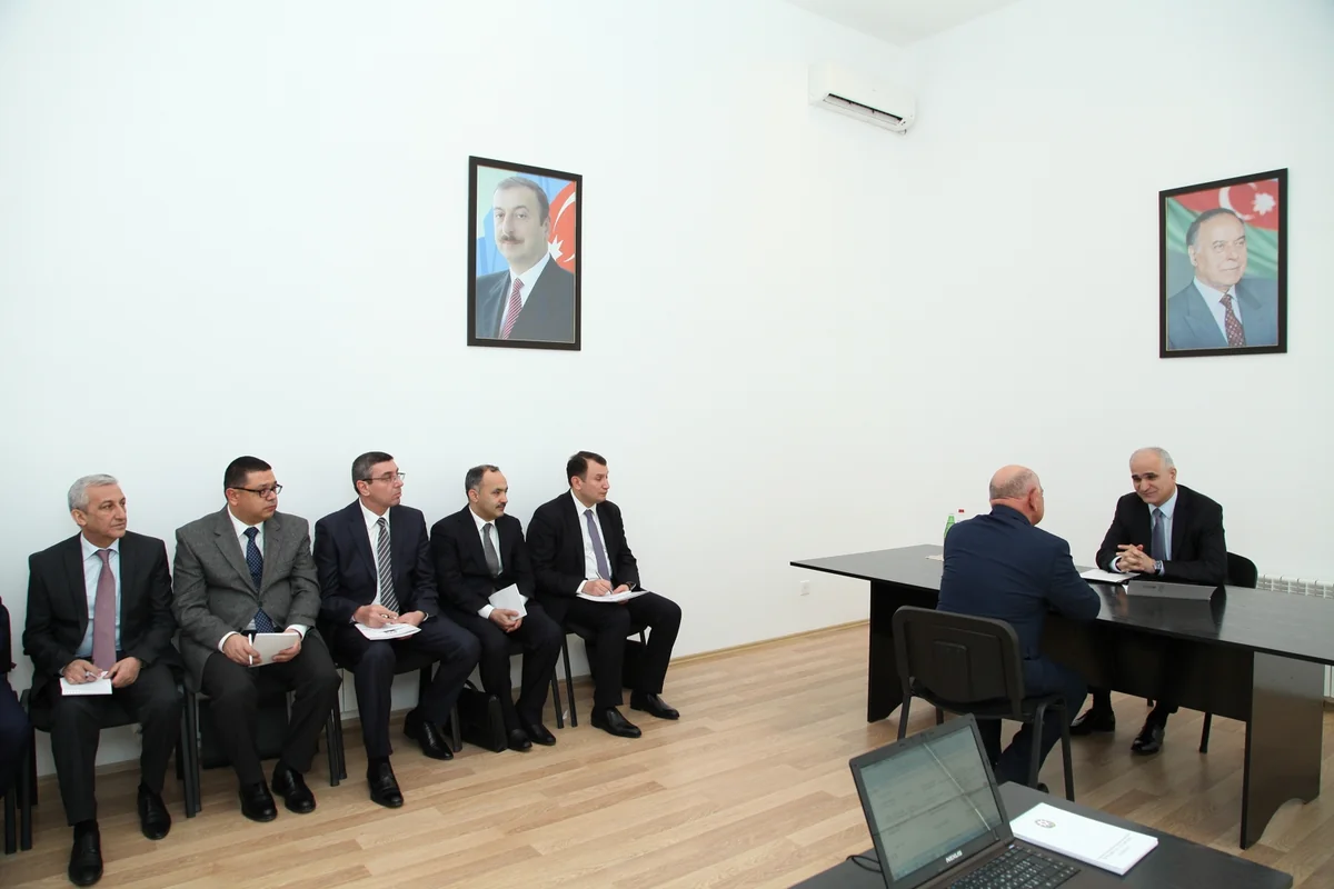 ​İqtisadiyyat və sənaye naziri Şabranda vətəndaşlarla görüşüb