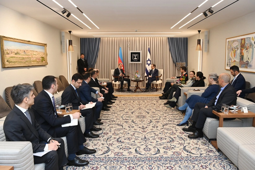 Azerbaijani FM informs President of Israel about Armenia's provocations