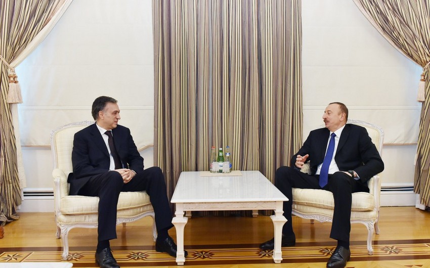 Prezident İlham Əliyev monteneqrolu həmkarı ilə görüşüb
