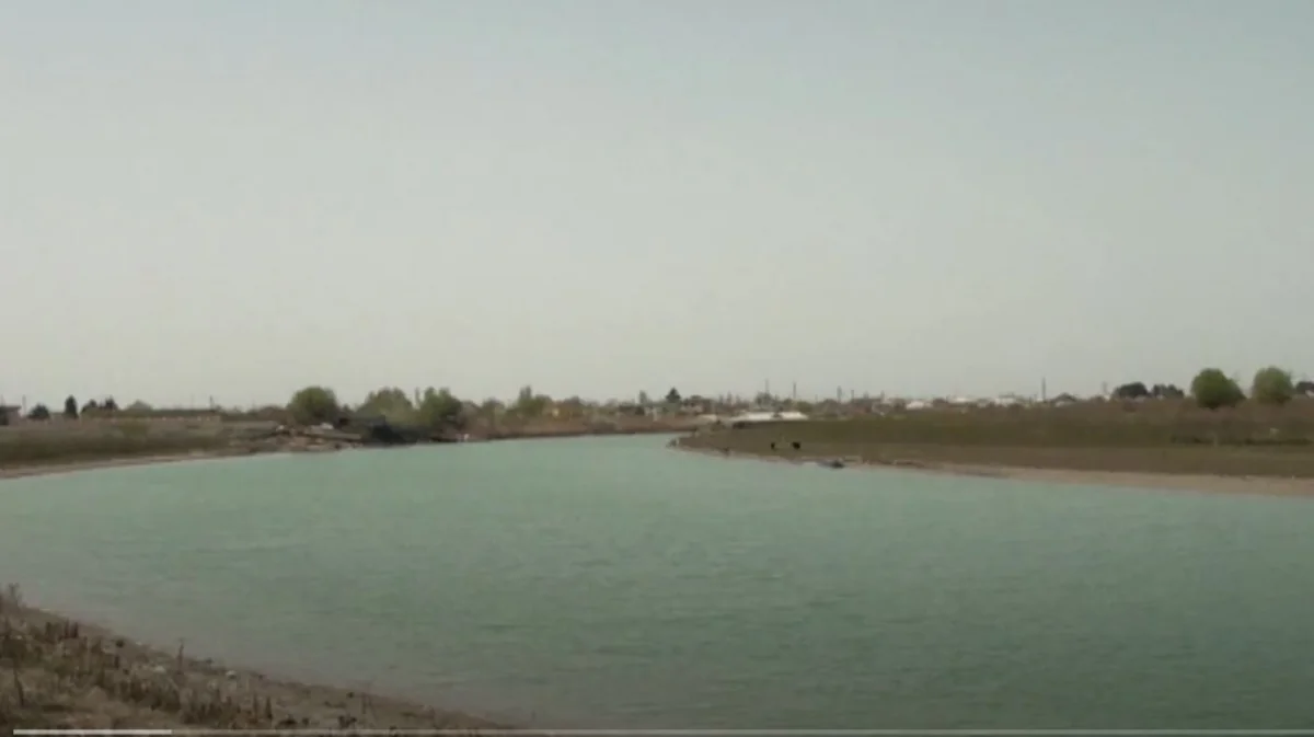 Xəzər Kürə axıb, 40 kilometr irəlilədi - VİDEO