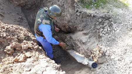 Giləzidə 222 ədəd partlamamış hərbi sursat aşkar edilib