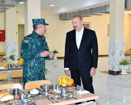 Prezident İlham Əliyev Qazaxa səfər edib