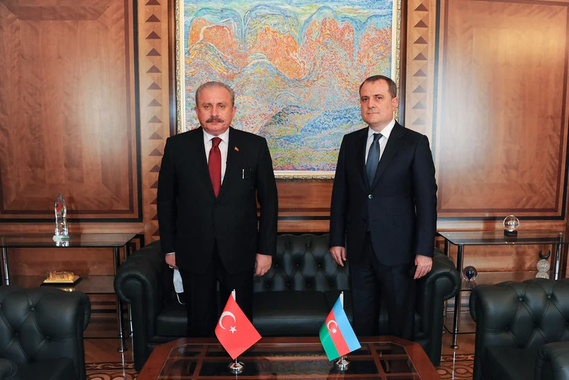 Jeyhun Bayramov, Speaker of Turkish Parliament hold meeting