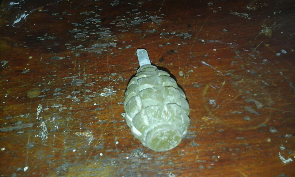 Tapqaraqoyunluda əl qumbarası tapılıb