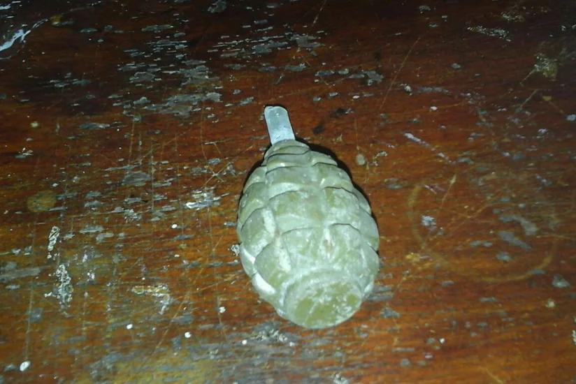 Tapqaraqoyunluda əl qumbarası tapılıb