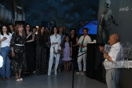Heykəltaraş Münəvvər Rzayevanın 95 illik yubileyi münasibətilə tədbir-sərgi keçirilib
