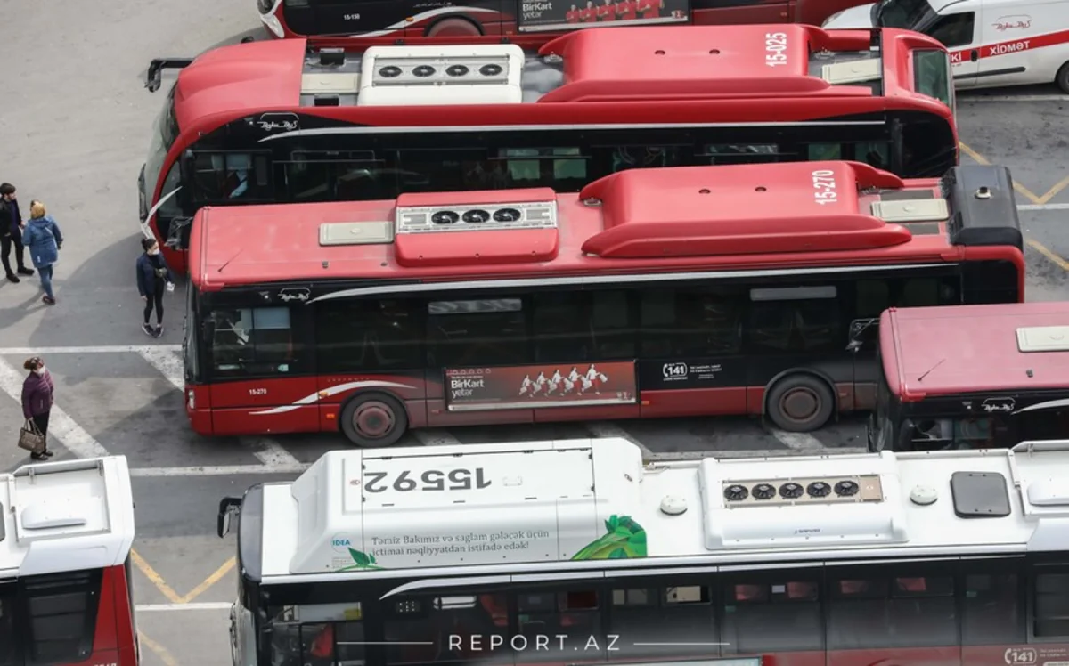 BNA: Hazırda Bakıda bir sıra marşrutlar sıxlıqda qalıb