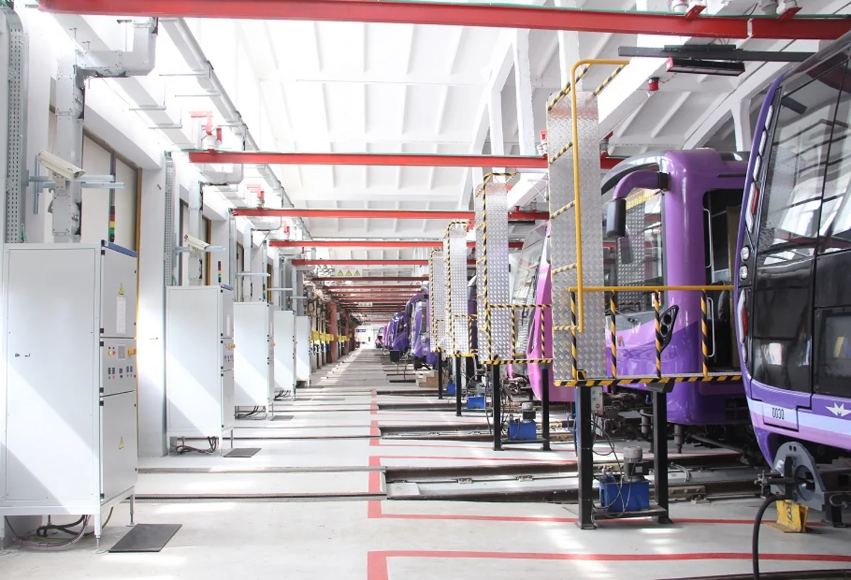 Bakı Metropoliteni Nərimanov deposunda təmir işlərini davam etdirir