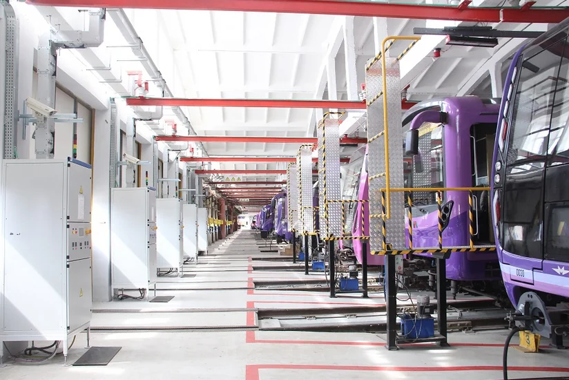 Bakı Metropoliteni Nərimanov deposunda təmir işlərini davam etdirir