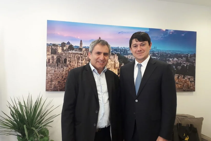 Fuad Muradov israilli nazirlə görüşüb, əməkdaşlıq məsələlərini müzakirə edib