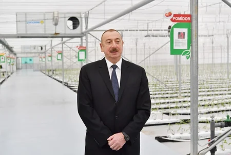 Prezident İlham Əliyev Tərəvəzçilik Elmi-Tədqiqat İnstitutunun açılışında iştirak edib - YENİLƏNİB