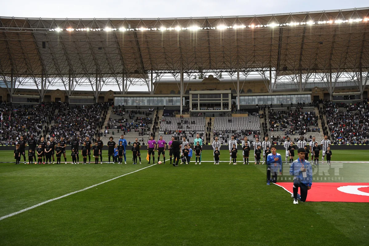 Sabah - Beşiktaş oyunundan əldə olunmuş vəsait açıqlanıb
