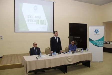 Dəyərlərimizi öyrənək intellektual yarışının final mərhələsi keçirilib
