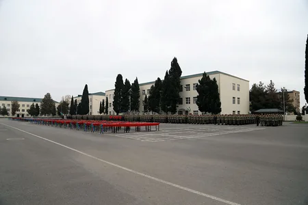 Azərbaycan Ordusunda andiçmə mərasimləri keçirilib