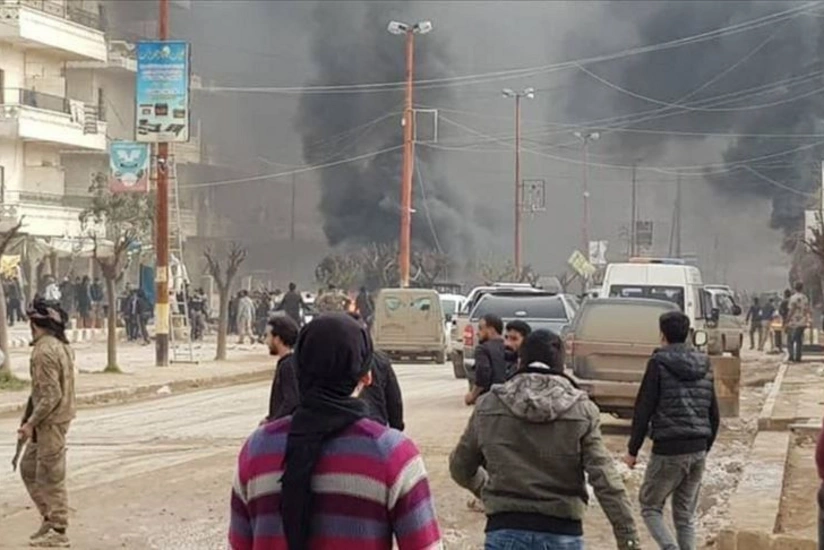 Suriyada terror aktı törədilib, onlarla ölən və yaralanan var - VİDEO