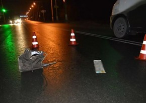 В Абшероне автомобиль сбил молодую женщину