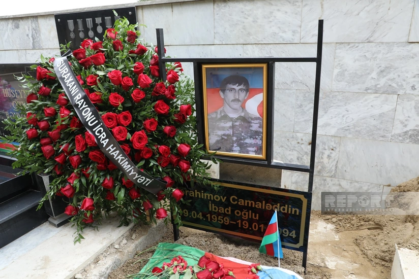 Əmircanda Birinci Qarabağ müharibəsinin şəhidi Camaləddin İbrahimov dəfn edilib