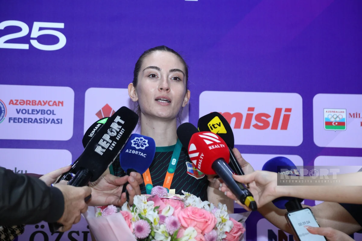 Abşeronun voleybolçusu mövsümü gümüş medalla bitirmələrinə münasibət bildirib