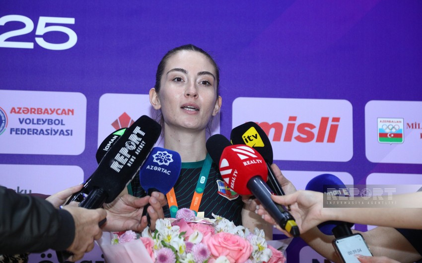 Abşeronun voleybolçusu mövsümü gümüş medalla bitirmələrinə münasibət bildirib