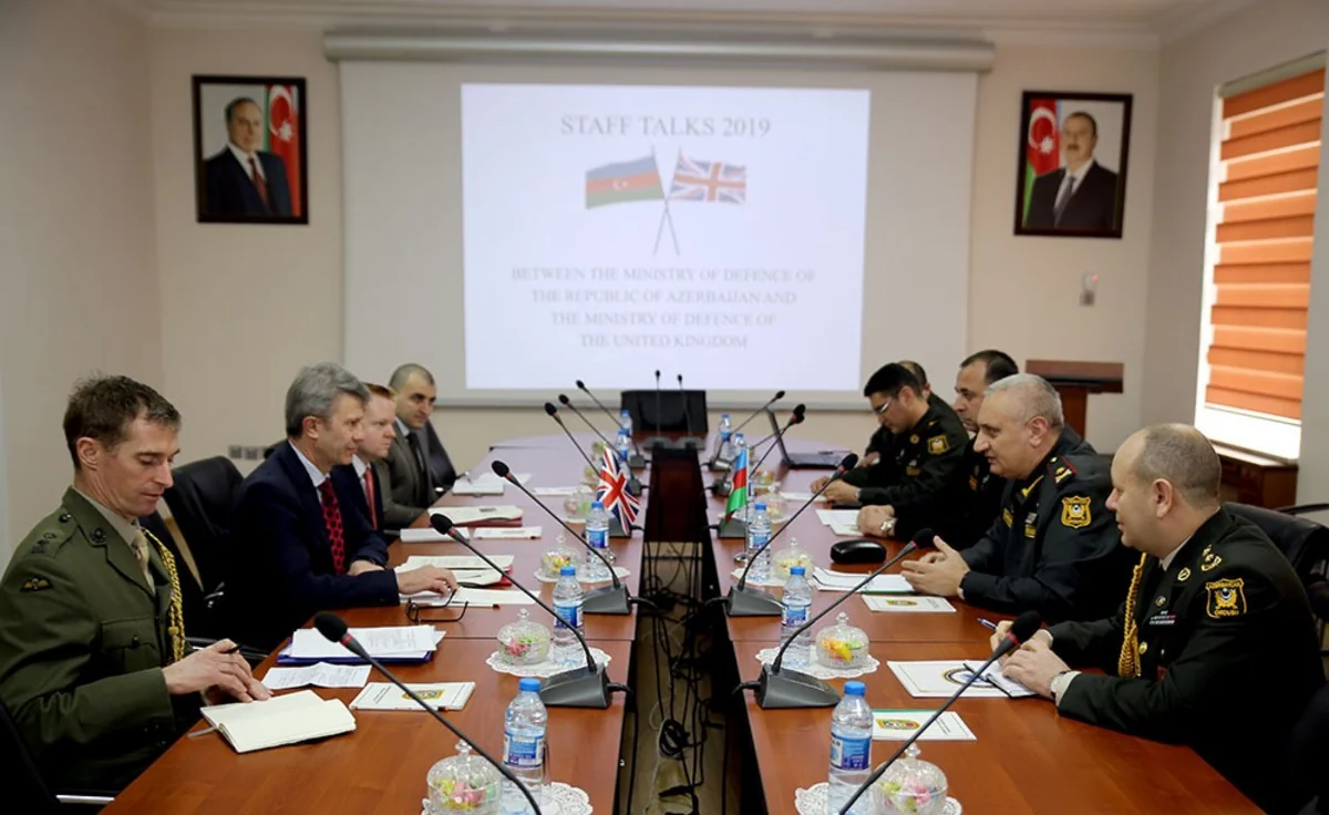 Azerbaijan and UK sign plan of military cooperation