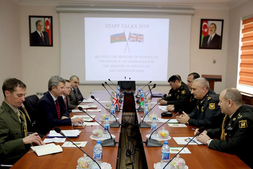 Azerbaijan and UK sign plan of military cooperation