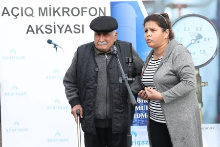 “Azəriqaz” Bakının Qala qəsəbəsinin sakinlərinin problemini dinləyib