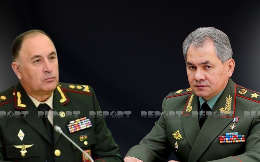 Azərbaycanın Baş Qərargah rəisi Şoyqu ilə bölgədəki vəziyyəti müzakirə edib