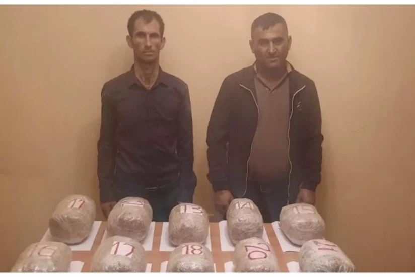 İrandan Azərbaycana 14 kq-a yaxın narkotikin keçirilməsinin qarşısı alınıb