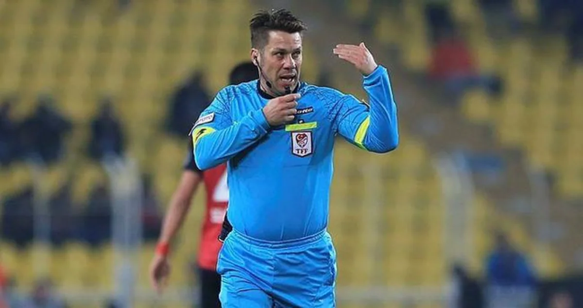 Turkey Football Federation dismisses a referee