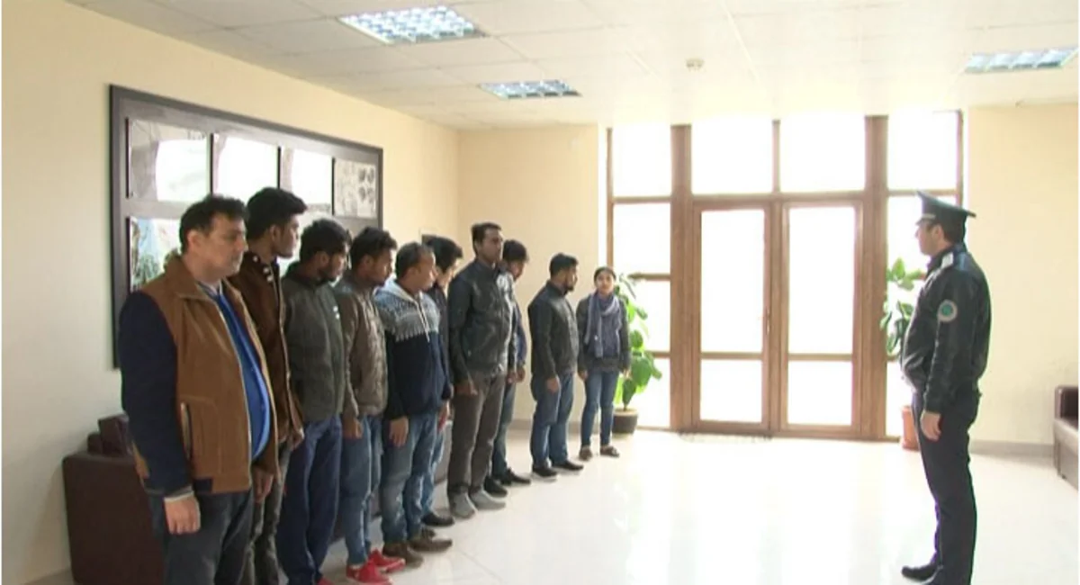 Azərbaycanda daha 11 nəfər qanunsuz miqrant saxlanılıb