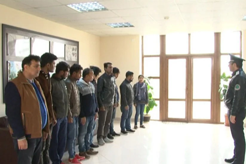 Azərbaycanda daha 11 nəfər qanunsuz miqrant saxlanılıb