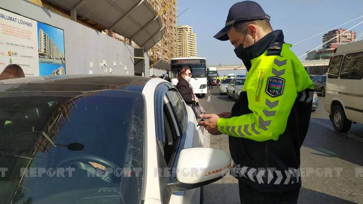 Bakıda yol polisi reyd keçirdi, cərimələr yazdı - VİDEO