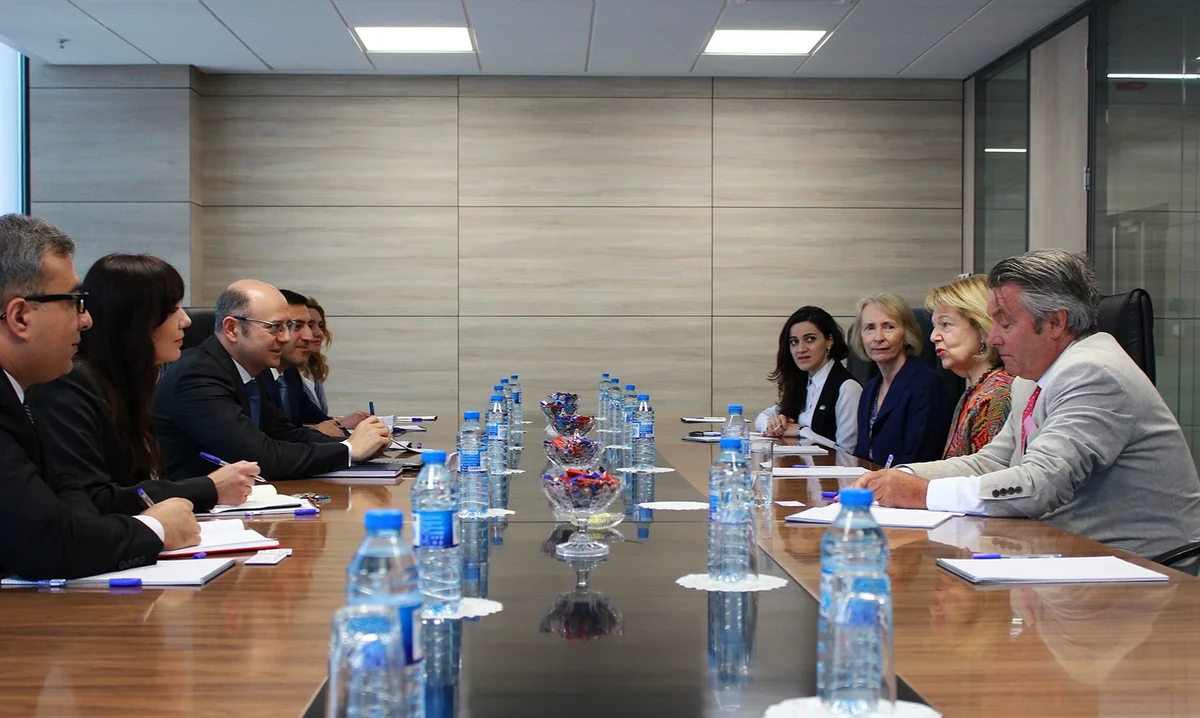 Energetika naziri Böyük Britaniyanın baş nazirinin Azərbaycan üzrə ticarət elçisi ilə görüşüb