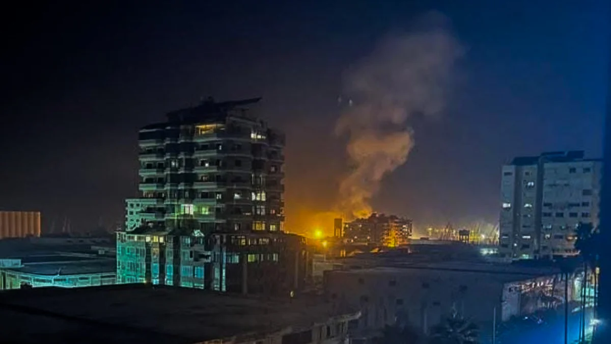 Israel strikes southern Syria