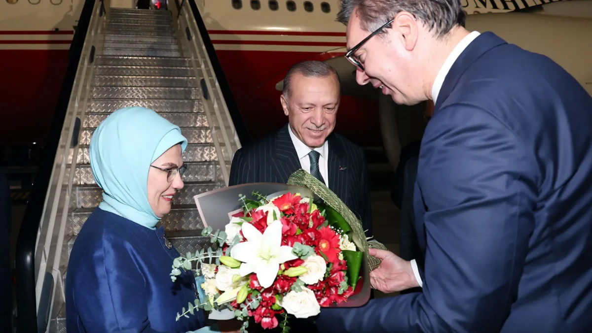 Эрдоган прибыл в Сербию