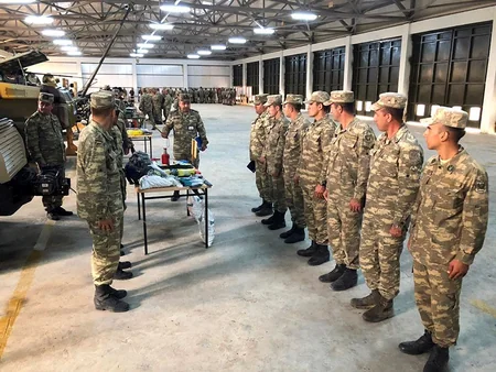 Weapons and military equipment in Azerbaijani army transferred into winter operation mode - VIDEO