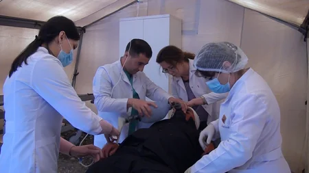 Qusarda kompleks mülki müdafiə təlimi keçirilib