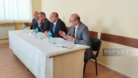 Dövlət Mineral Xammal Ehtiyatlarından İstifadə Agentliyi Qubada ictimai dinləmə keçirib