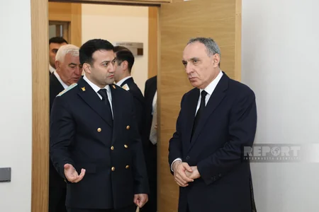 Pirallahı rayon prokurorluğunun yeni inzibati binasının açılışı olub