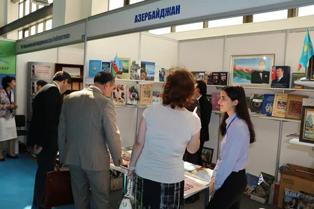 Azərbaycan Astanada keçirilən Avrasiya Beynəlxalq Kitab sərgisində təmsil olunur