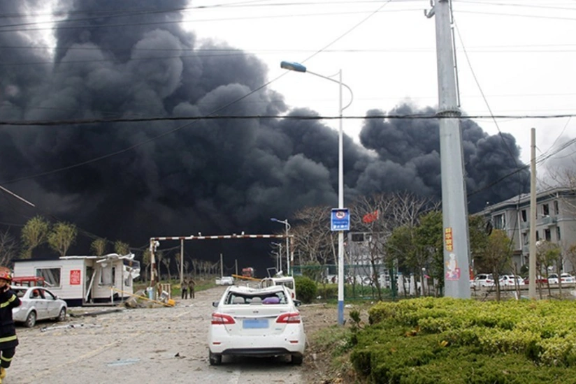 Çində zavodda partlayış zamanı 7 nəfər ölüb