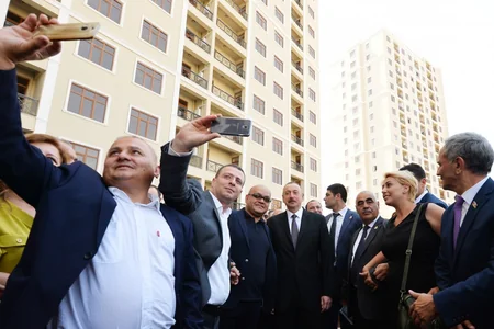 Президент Ильхам Алиев заложил фундамент третьего здания для журналистов - ОБНОВЛЕНО