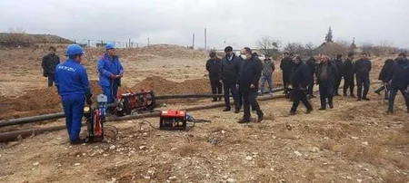 Azərsu Goranboy rayonunun qəsəbəsinin içməli su təchizatını yaxşılaşdırır